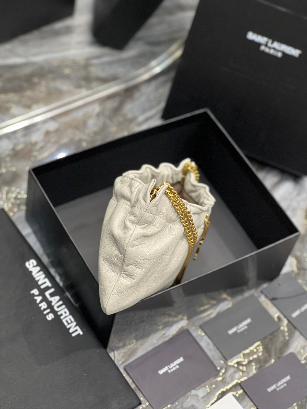 Saint Laurent Paris Mini Bag With Gold Hardware 24cm – product image 8