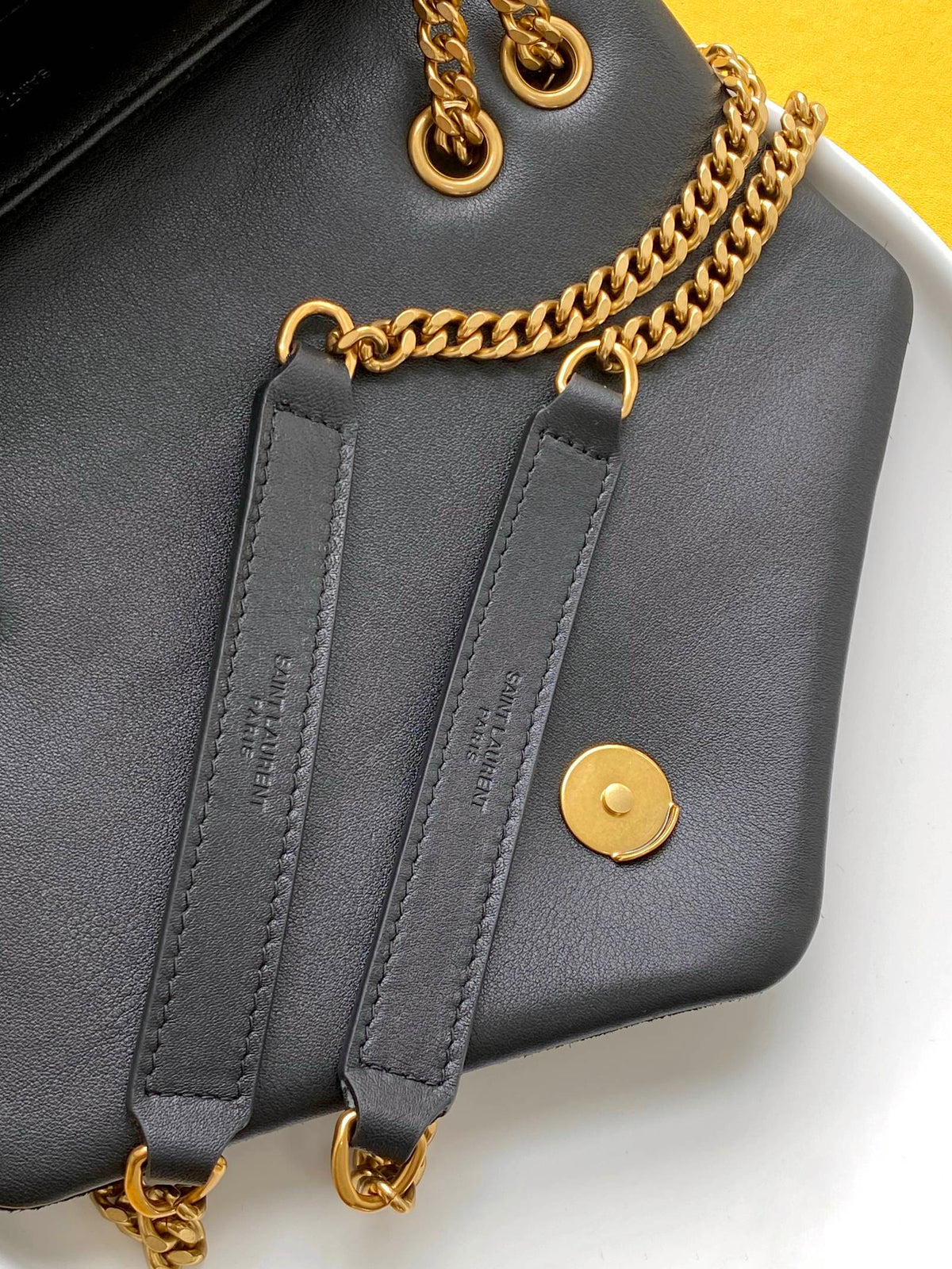 Saint Laurent Loulou Small Chain Bag With Gold Hardware 25cm – product image 8