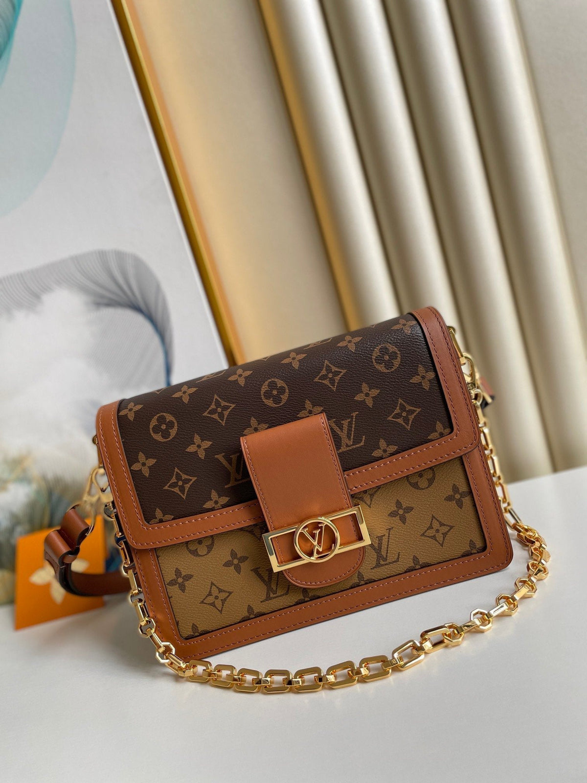 Louis Vuitton Dauphine MM Monogram And Monogram Reverse Canvas By Nicolas Ghesquière For The Cruise Collection, Women’s…