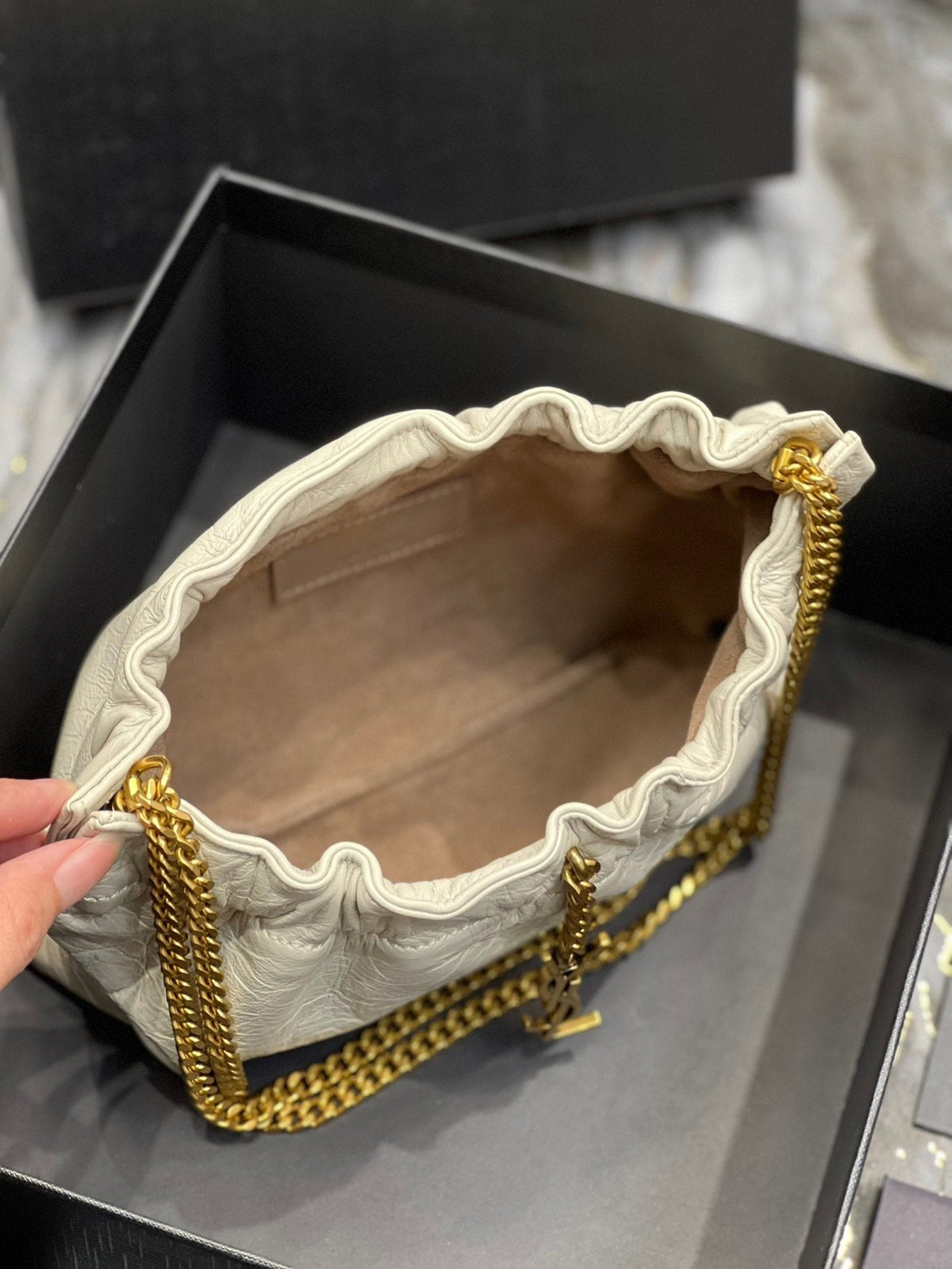Saint Laurent Paris Mini Bag With Gold Hardware 24cm – product image 9