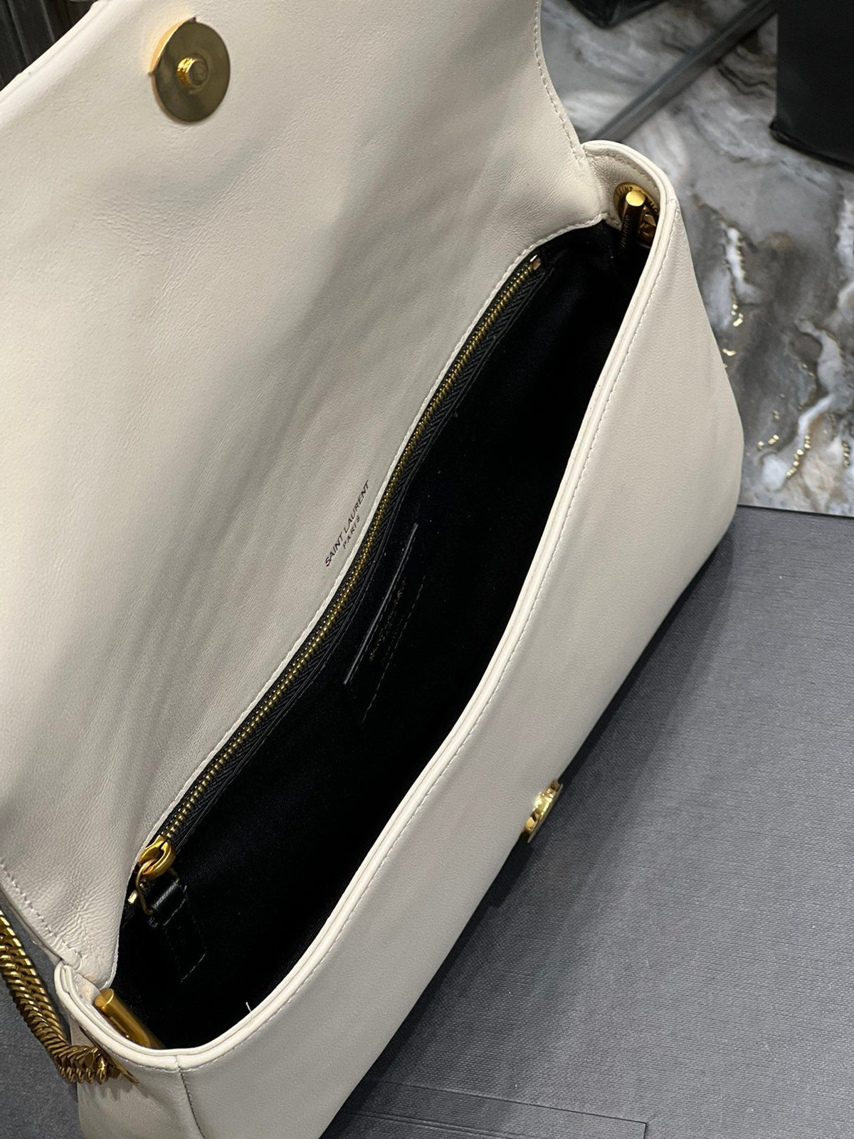 Saint Laurent Kata 99 Chain Bag With Gold Hardware 26cm – product image 9