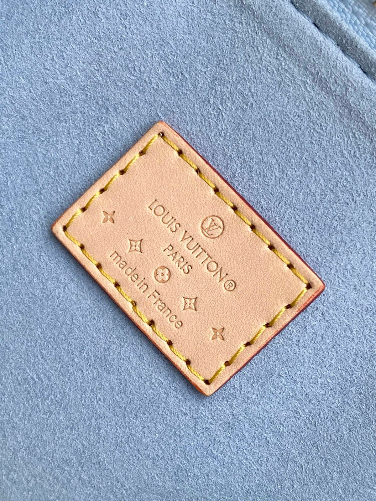 Nano Speedy 16 in Pastel Monogram Vernis Gold Hardware