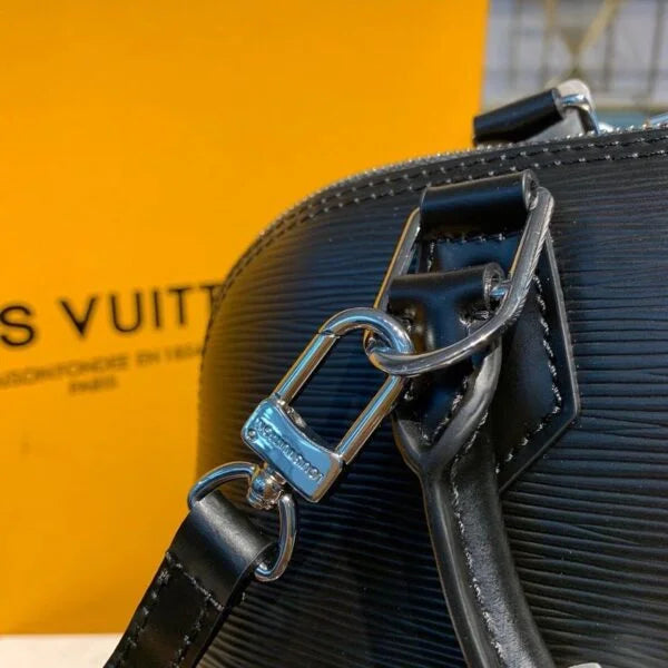 Louis Vuitton Alma PM Bag 32cm Epi Leather M40302 Black