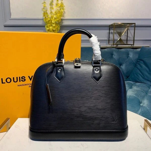 Alma PM Bag 32CM Epi Leather M40302 Black