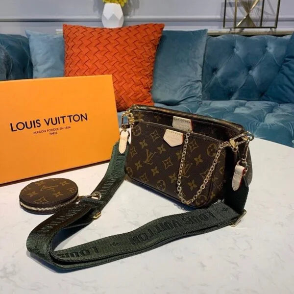 Louis Vuitton Multi Pochette Accessoires Monogram Canvas M44813 Khaki