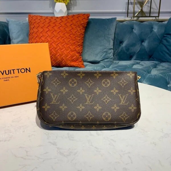 Louis Vuitton Multi Pochette Accessoires Monogram Canvas M44813 Khaki
