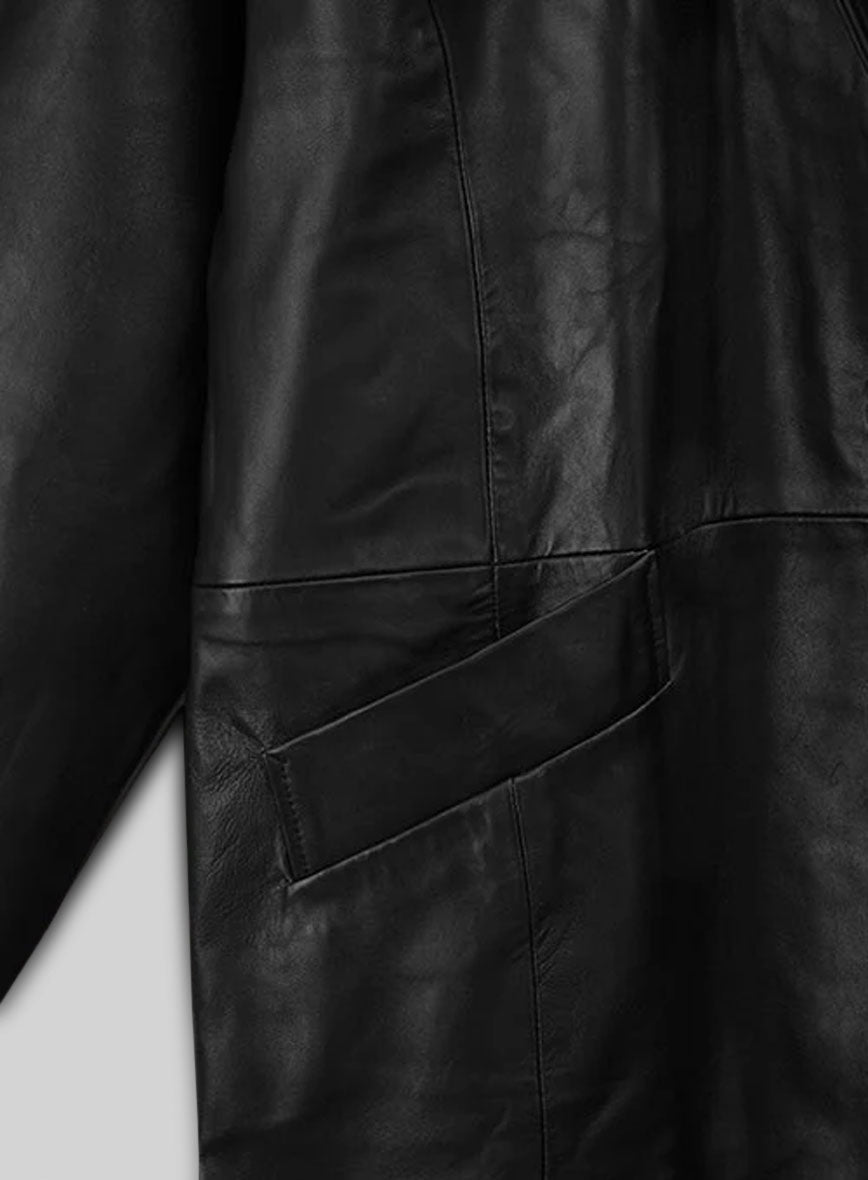 Jacketcart Bold Leather Long Coat