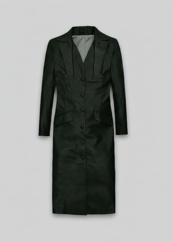 Jacketcart Chelsea Leather Long Coat