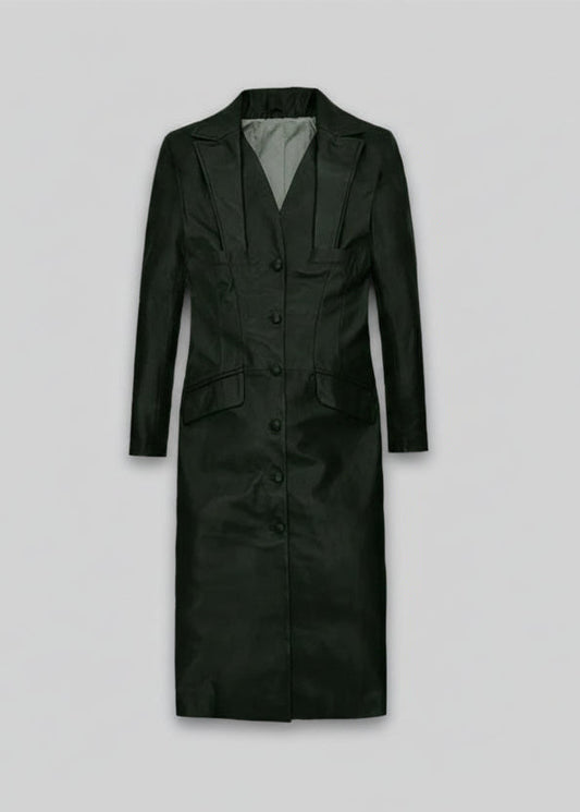 Jacketcart Chelsea Leather Long Coat