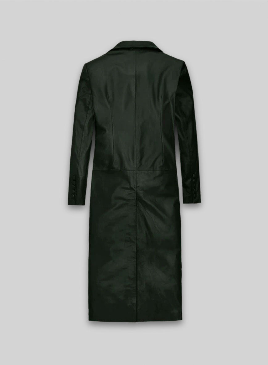 Jacketcart Chelsea Leather Long Coat