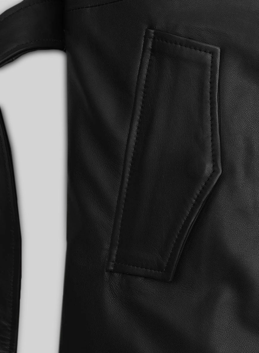 Jacketcart Classic Leather Long Coat