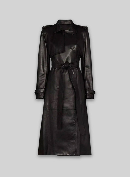 Jacketcart Dietrich Leather Long Coat