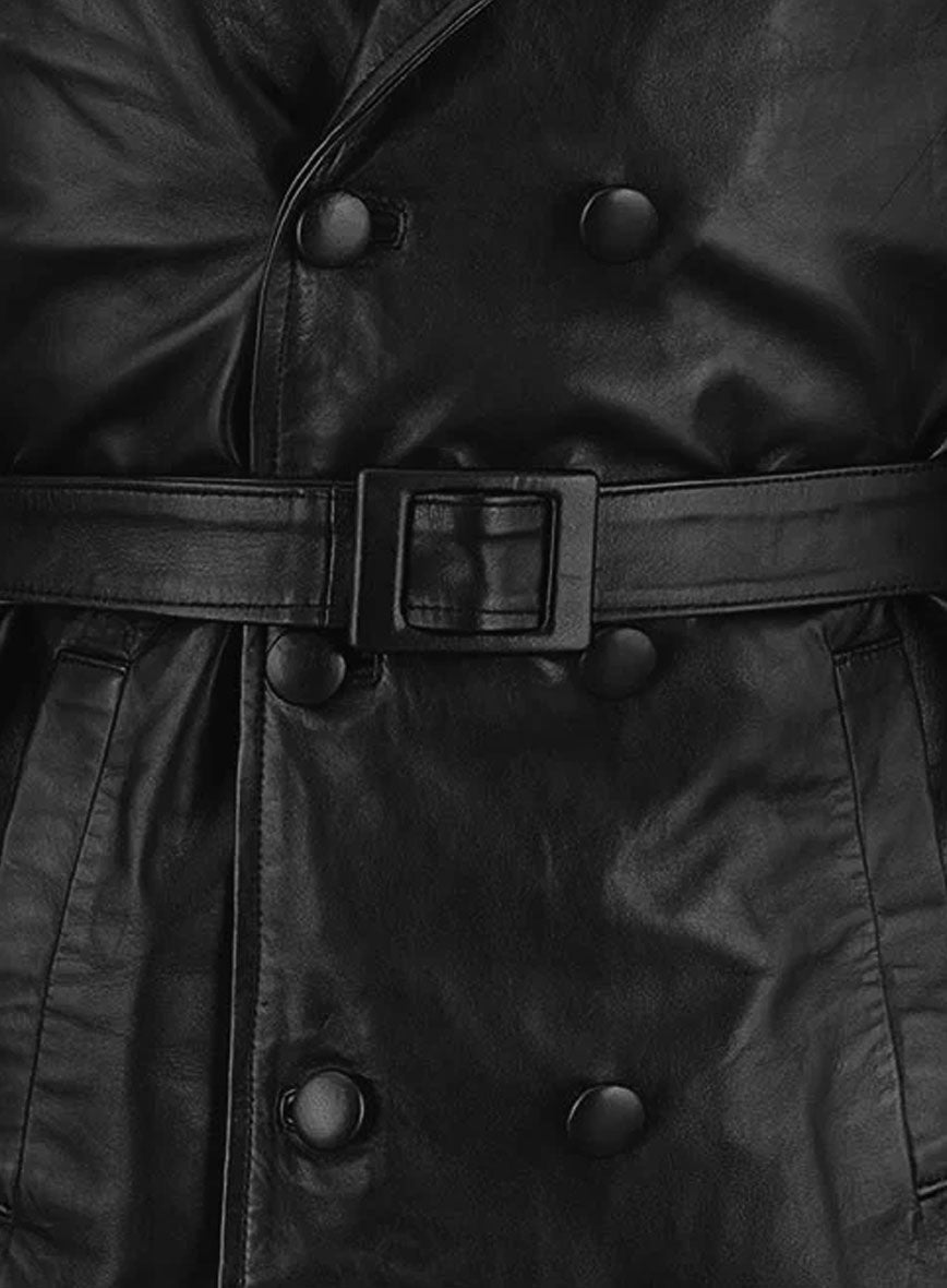 Jacketcart Heritage Leather Trench Coat