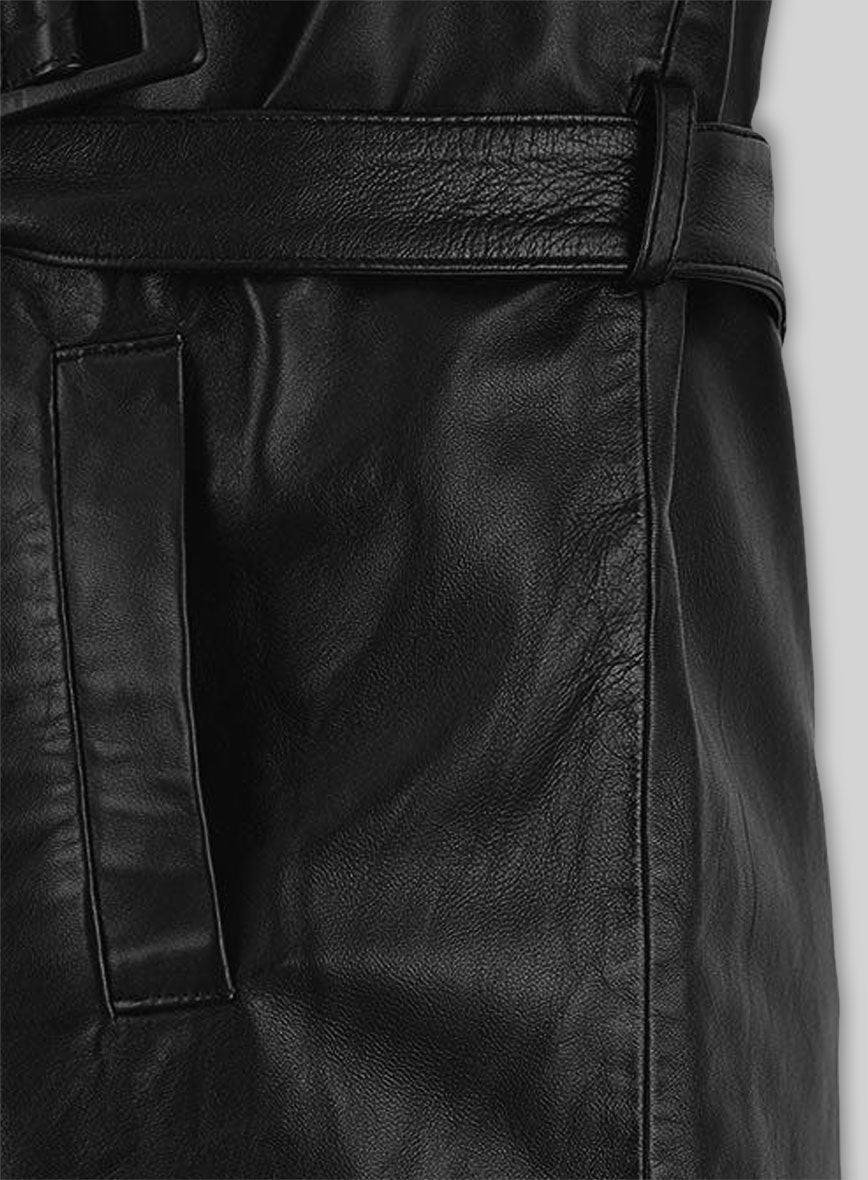 Jacketcart Heritage Leather Trench Coat