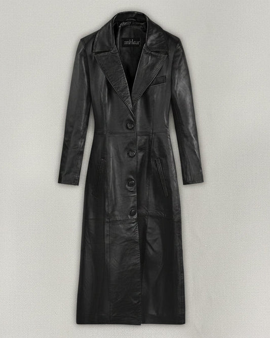 Jacketcart Modern Leather Long Coat
