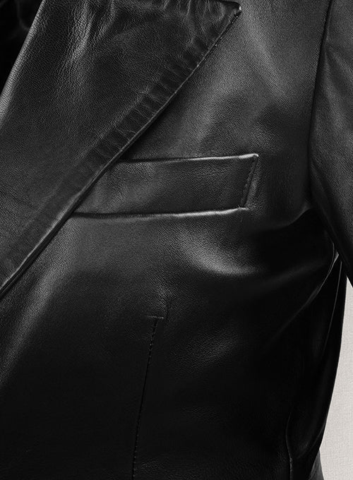 Jacketcart Modern Leather Long Coat