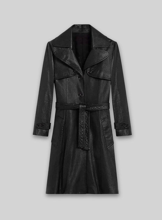 Jacketcart Signature Duster Leather Long Coat