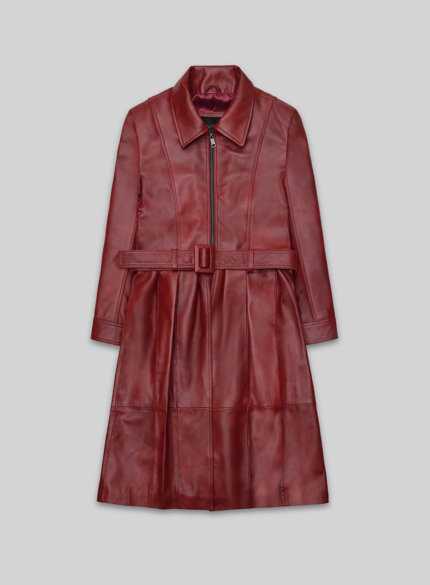 Jacketcart Statement Leather Long Coat