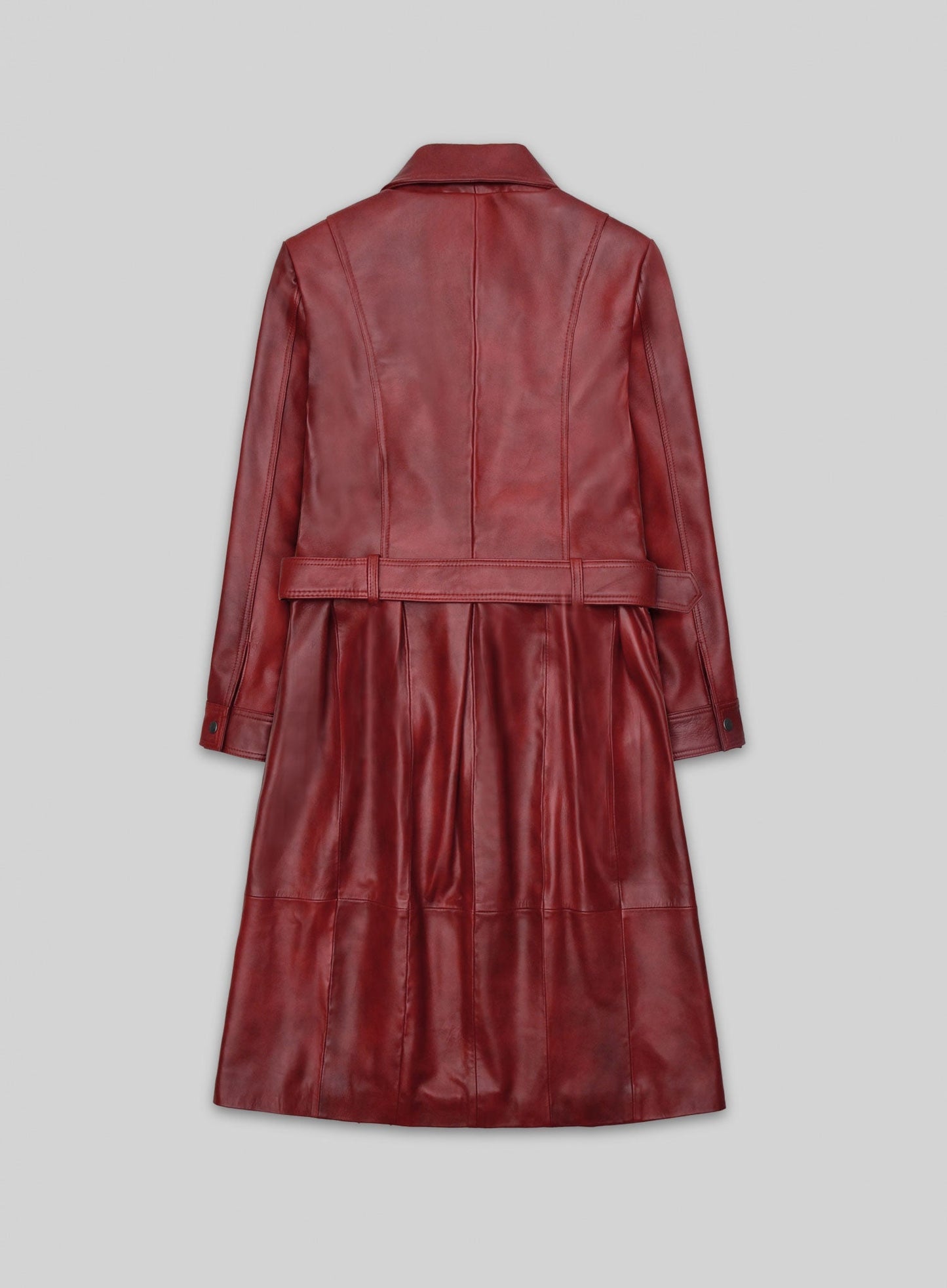 Jacketcart Statement Leather Long Coat