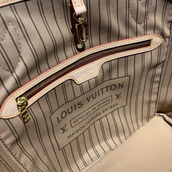Louis Vuitton Neverfull MM Bag 32cm Monogram Canvas M40995 Beige