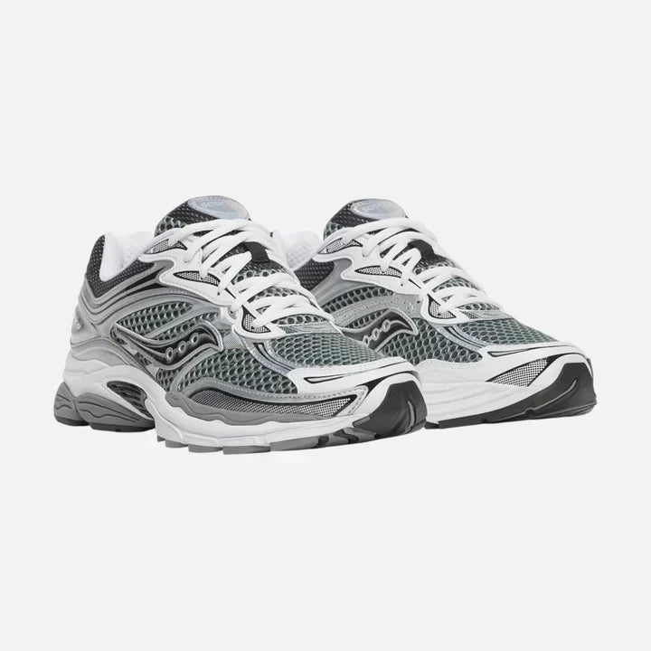 Saucony Progrid Omni 9 Grey Silver Shoes
