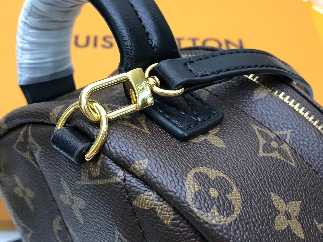 Louis Vuitton Palm Springs Mini Backpack Bag 22cm Monogram Canvas Spring/Summer Collection, Brown – product image 5