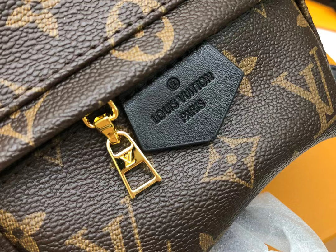 Louis Vuitton Palm Springs Mini Backpack Bag 22cm Monogram Canvas Spring/Summer Collection, Brown – product image 6