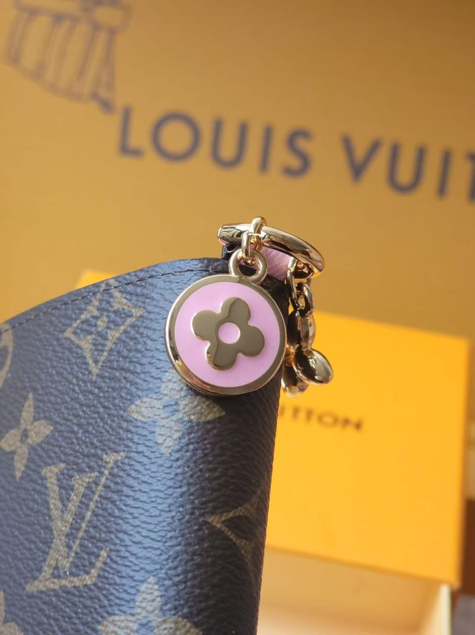 LV Charms Pocket Wallet