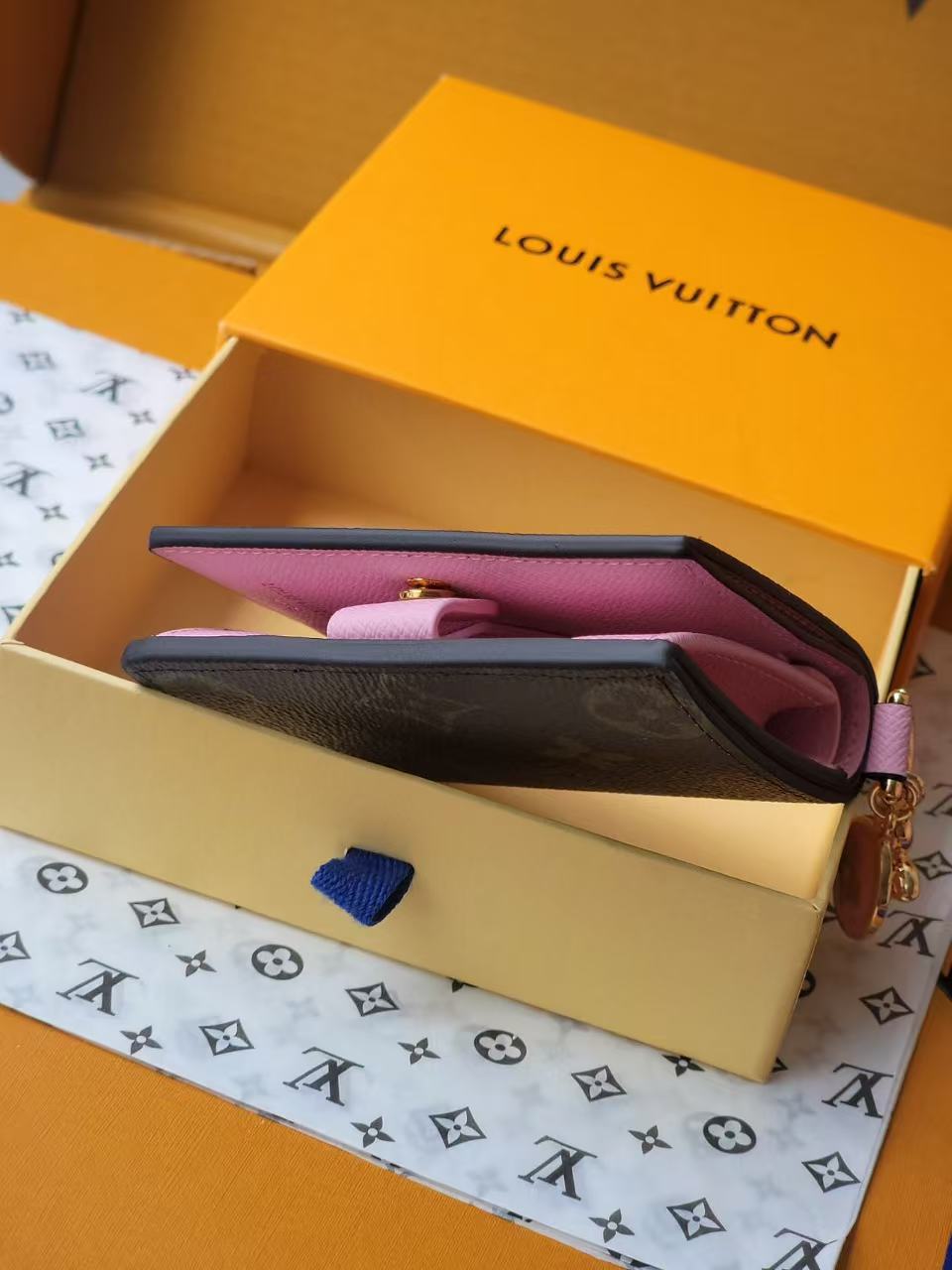 LV Charms Pocket Wallet
