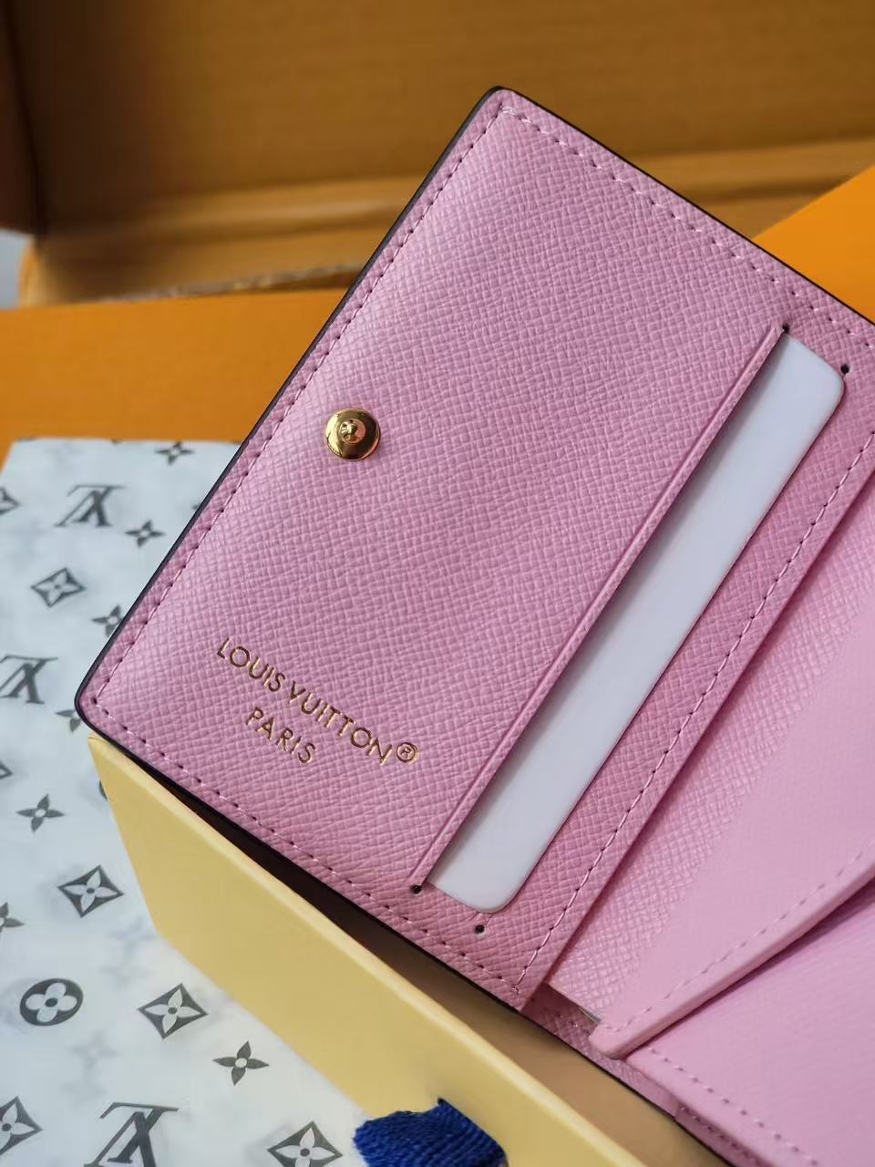 LV Charms Pocket Wallet
