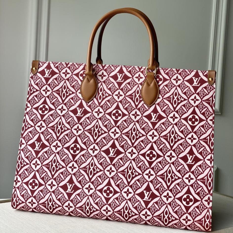 Since 1854 Onthego GM Bordeaux Red Textile