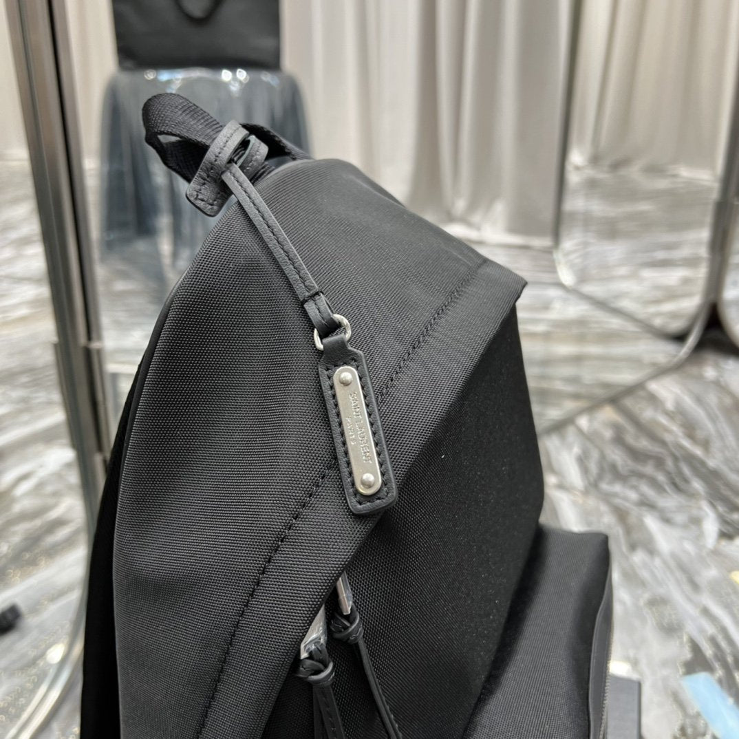 Saint Laurent City Backpack In Canvas Unisex 35cm Black – product image 4
