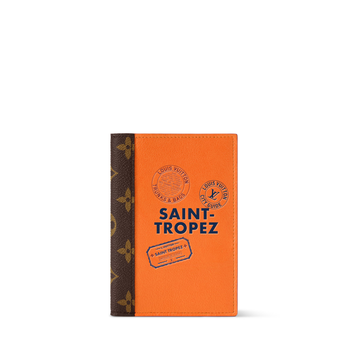 Women's Passport Cover City Guide Cowhide Leather Travel Wallet M28496