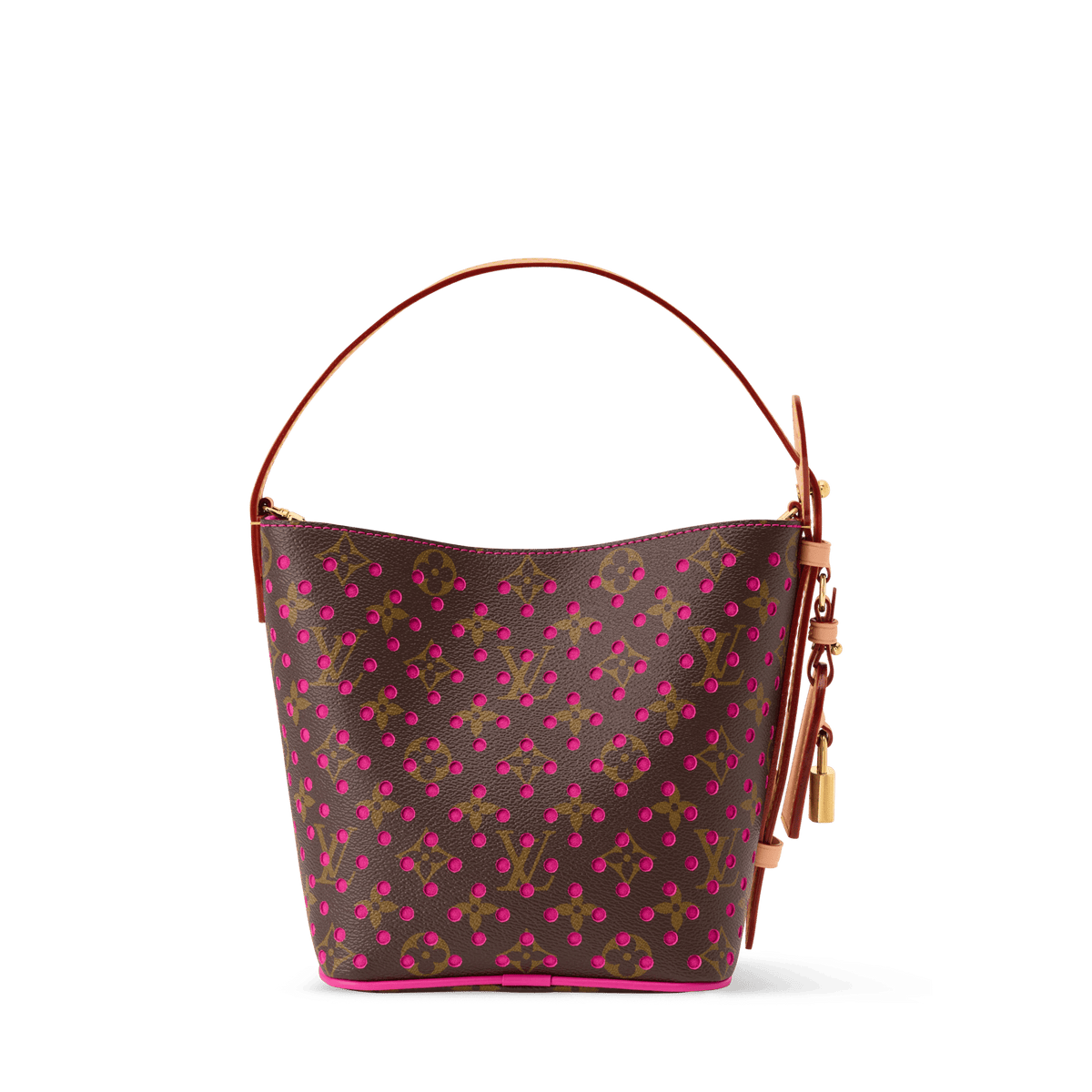 Women's All In BB Monogram Perfo Pop Crush Tote Bag