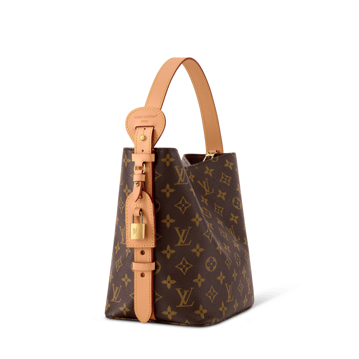 Women's All In MM Monogram Canvas Bucket Bag