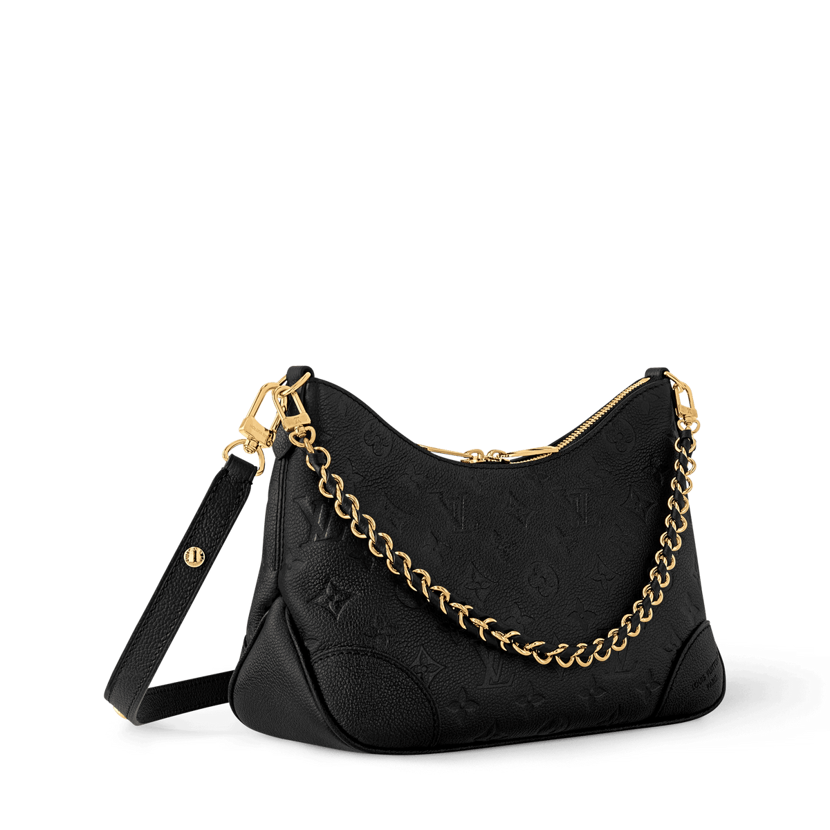 Women's Boulogne PM Black Monogram Empreinte Leather Crossbody Bag M12930
