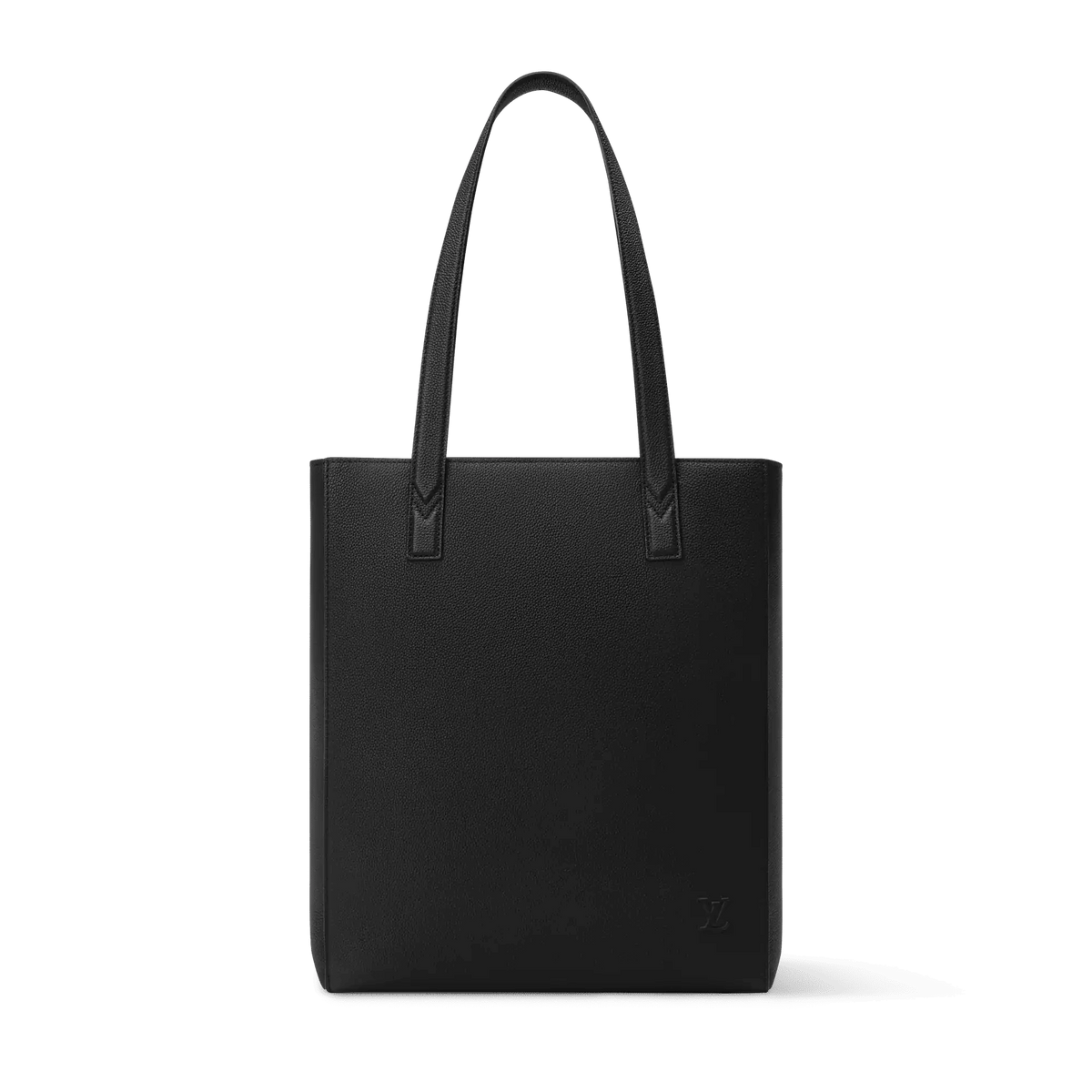 Men's Cabin Tote Waxy Calfskin Black