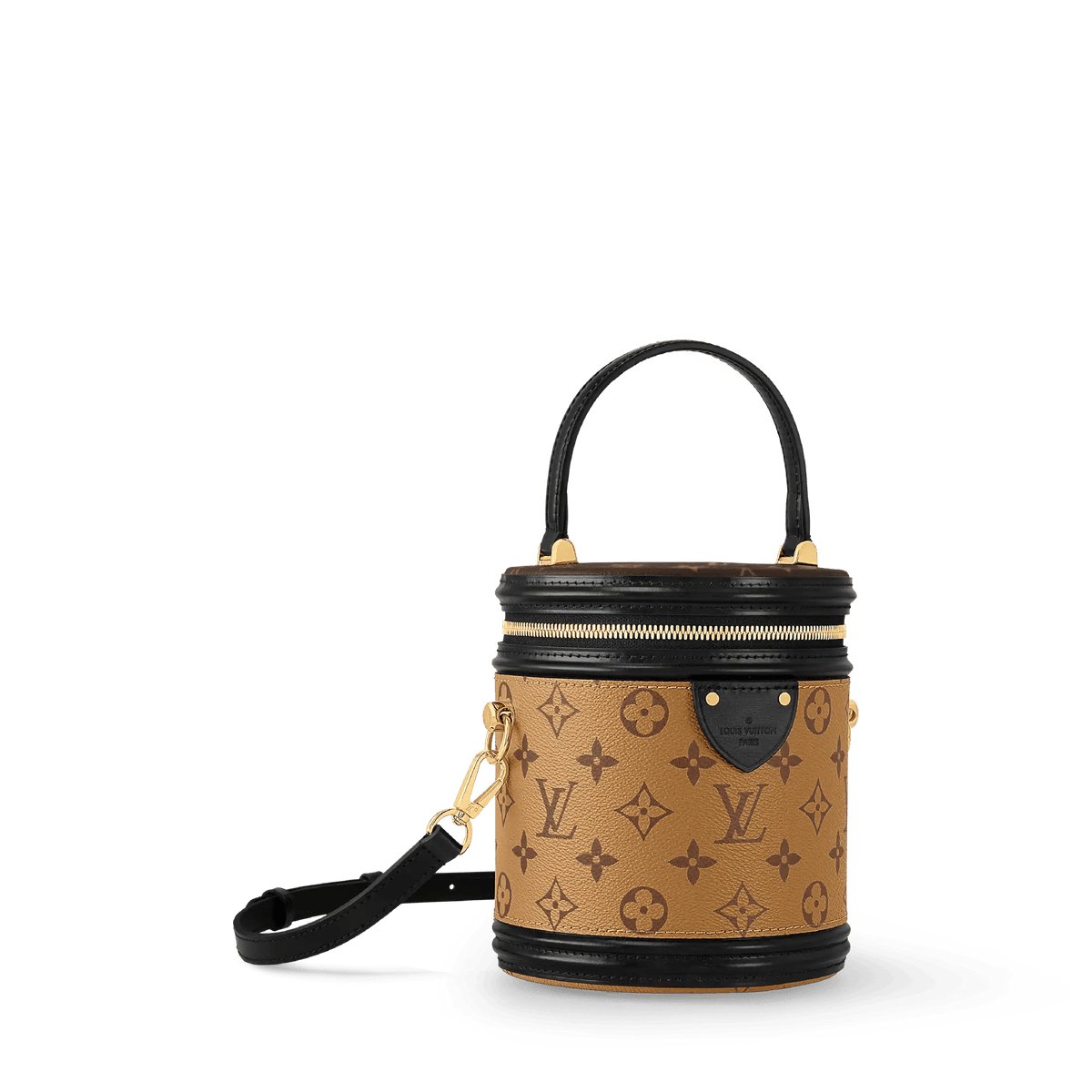 Women's Cannes Monogram Reverse Coated Canvas Shoulder Bag M43986