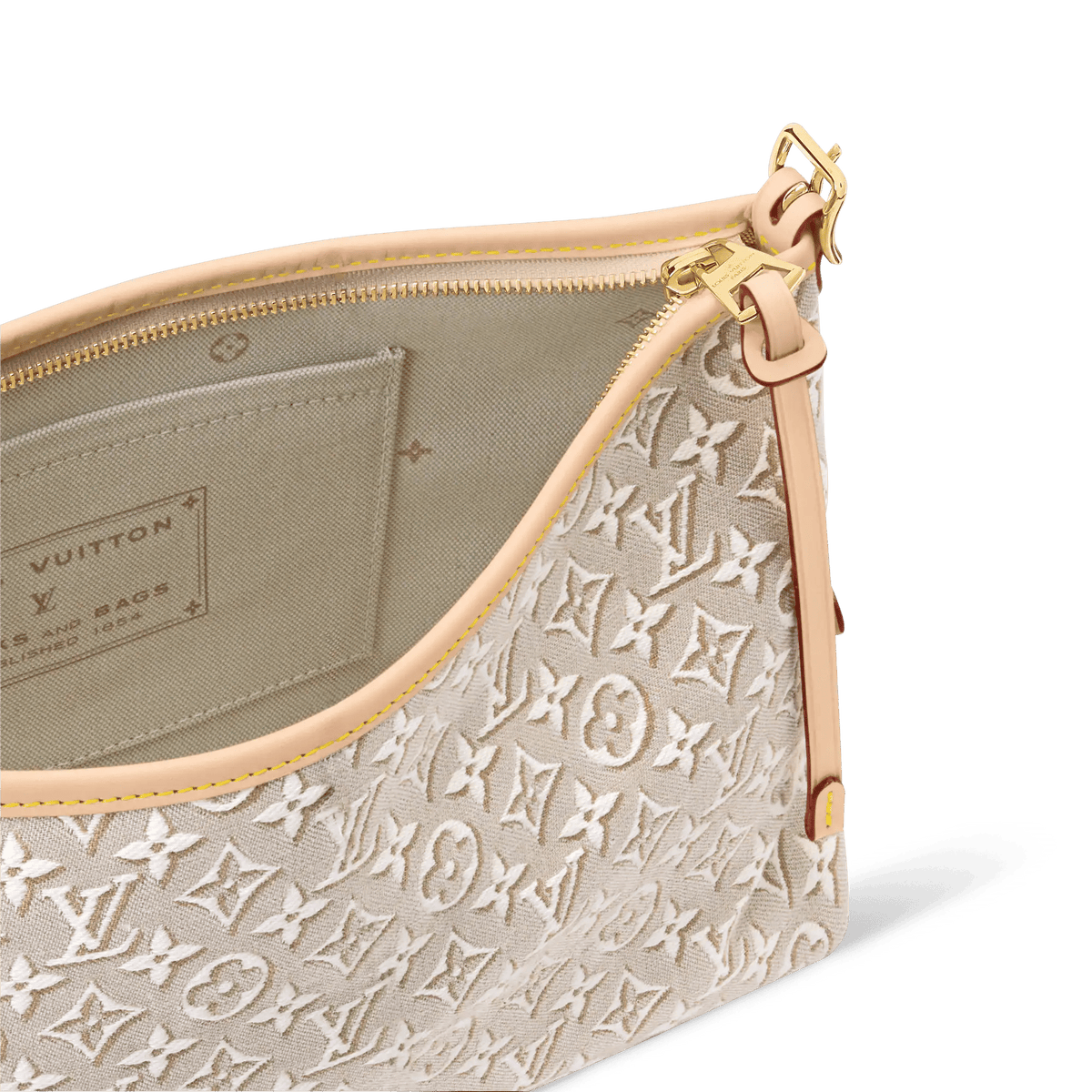 Women's Carryall East-West Monogram Emblème Peuplier Jacquard Tote