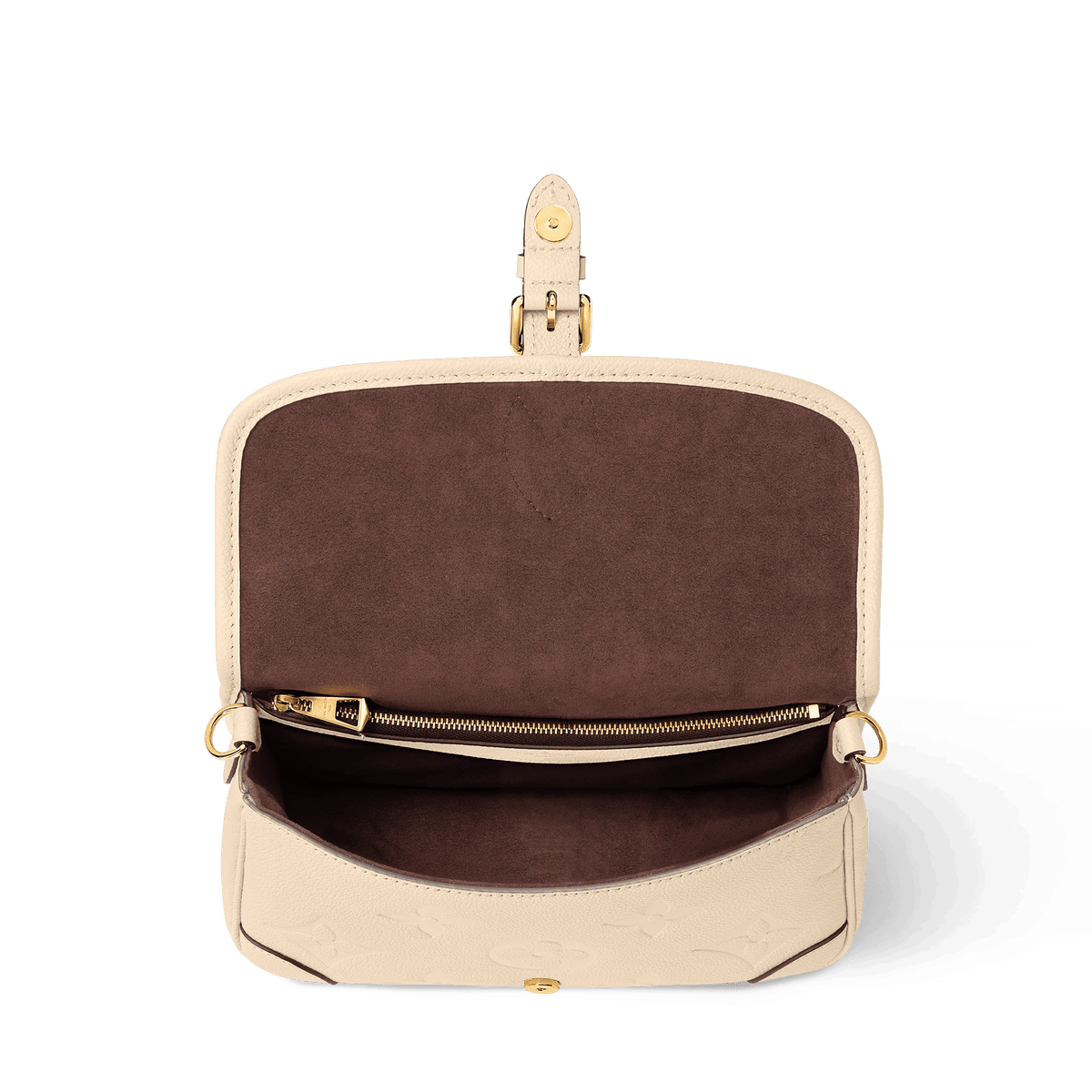 Women's Diane Monogram Empreinte Leather Satchel