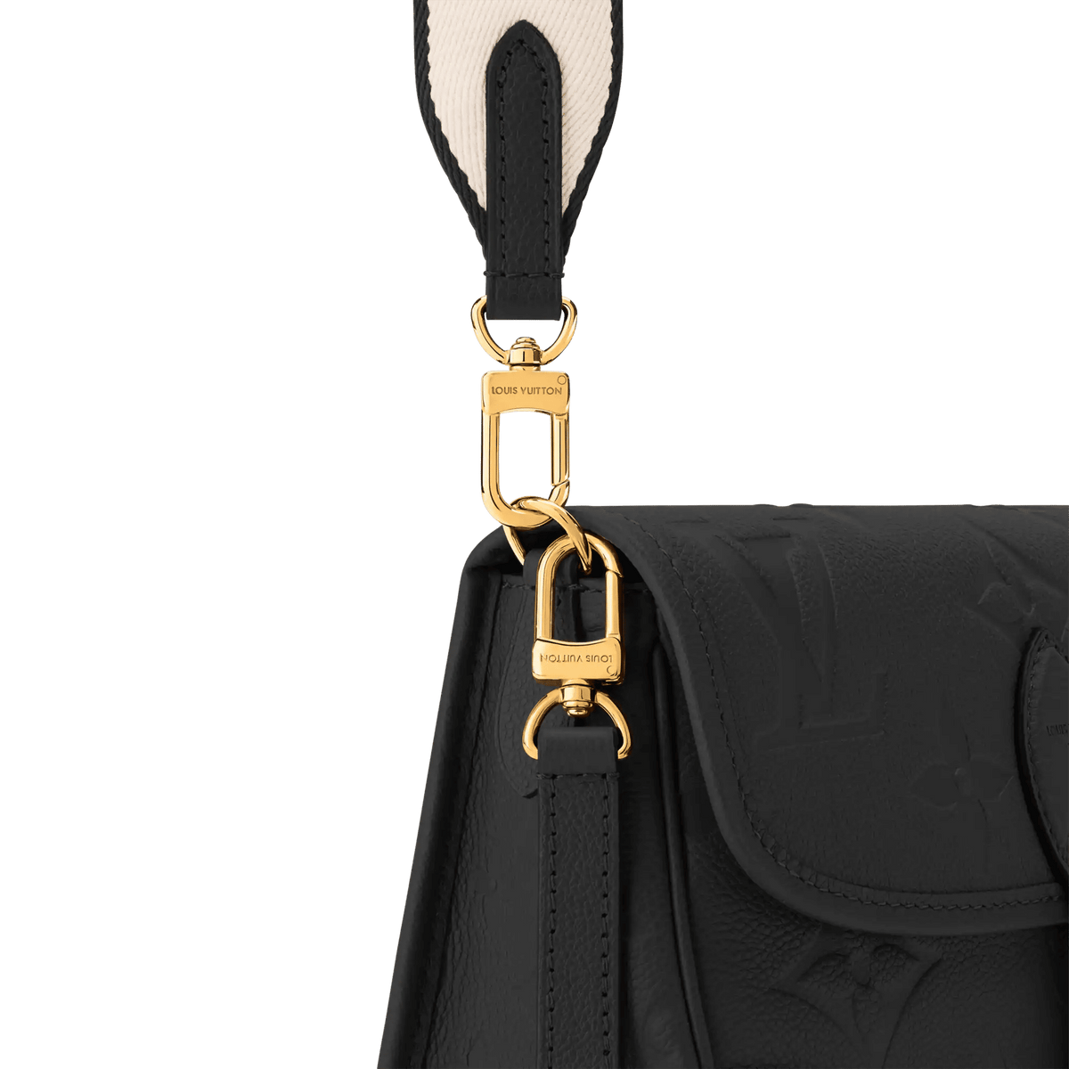 Women's Diane Monogram Empreinte Leather Satchel