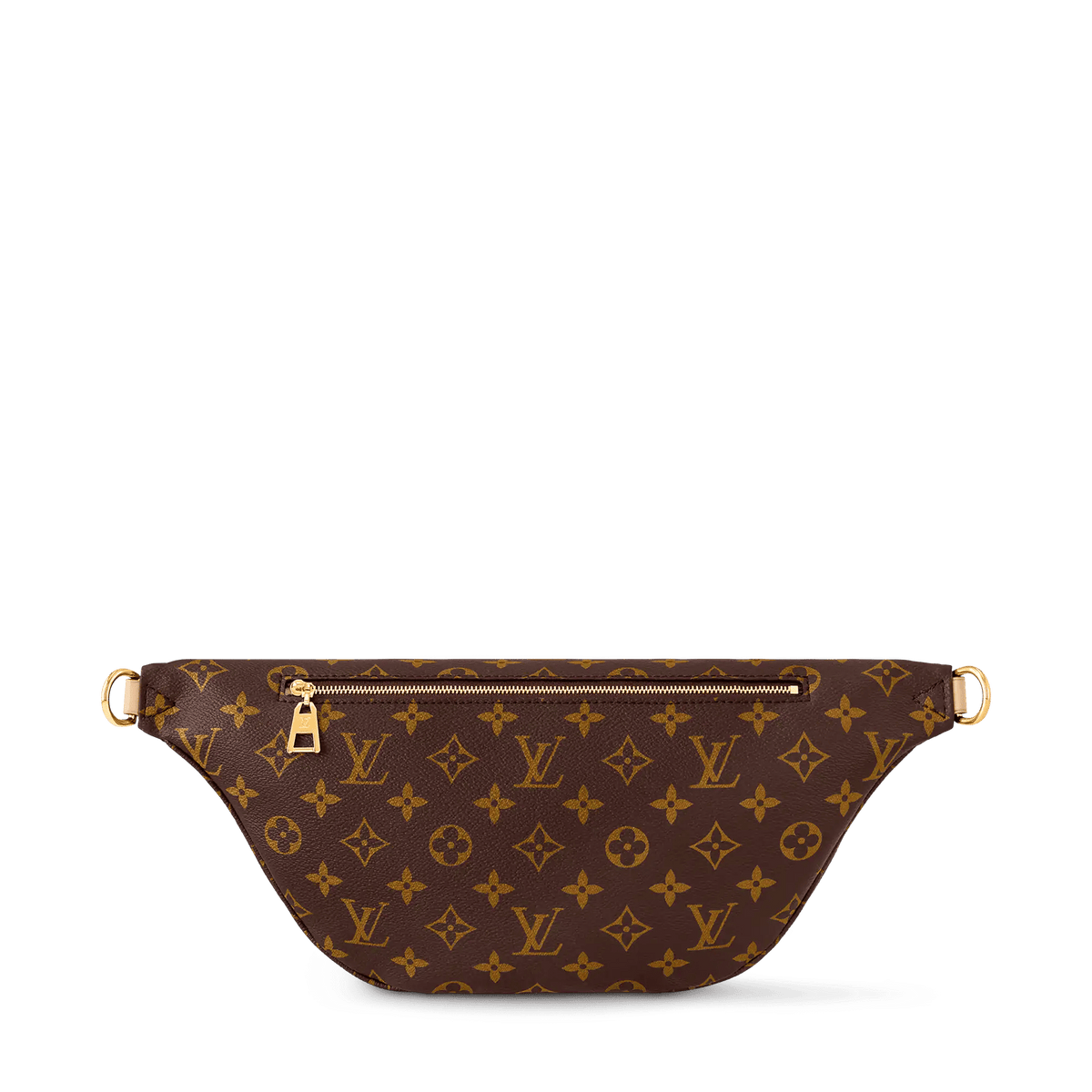 High Rise Bumbag Monogram Coated Canvas Gold-Color Hardware