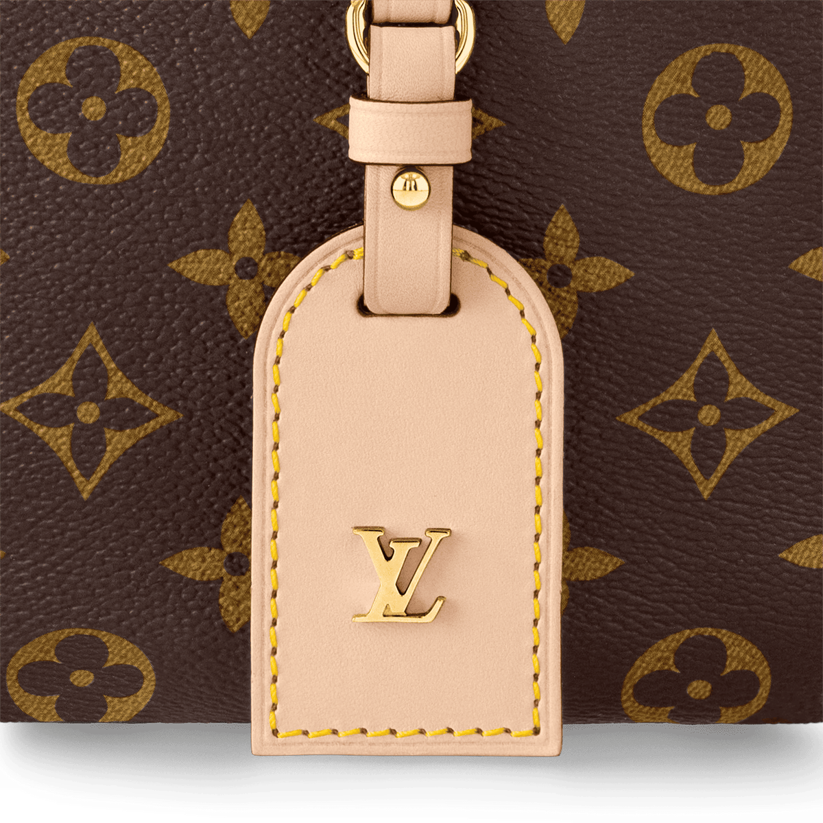 High Rise Bumbag Monogram Coated Canvas Gold-Color Hardware