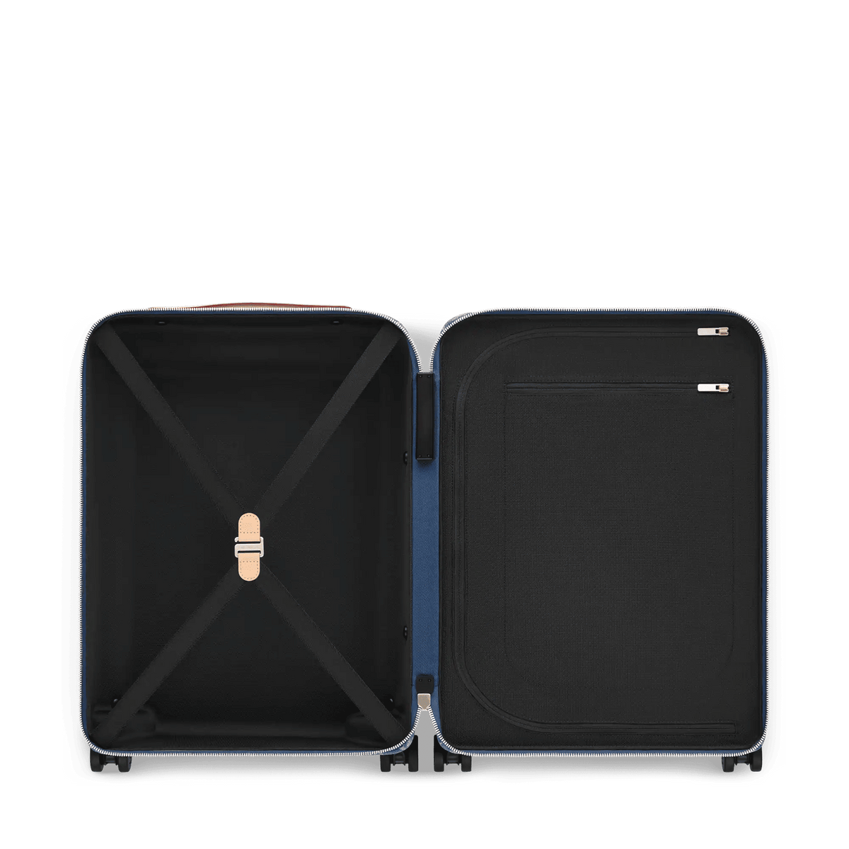 Horizon 55 Rolling Luggage Monogram Denim Blue M28386
