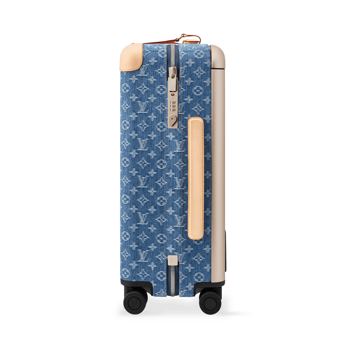 Horizon 55 Rolling Luggage Monogram Denim Blue M28386
