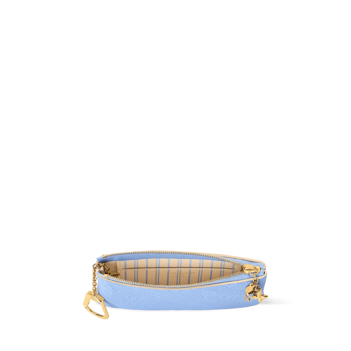 Key Pouch S Monogram Empreinte Blue Iris/Peuplier M29815