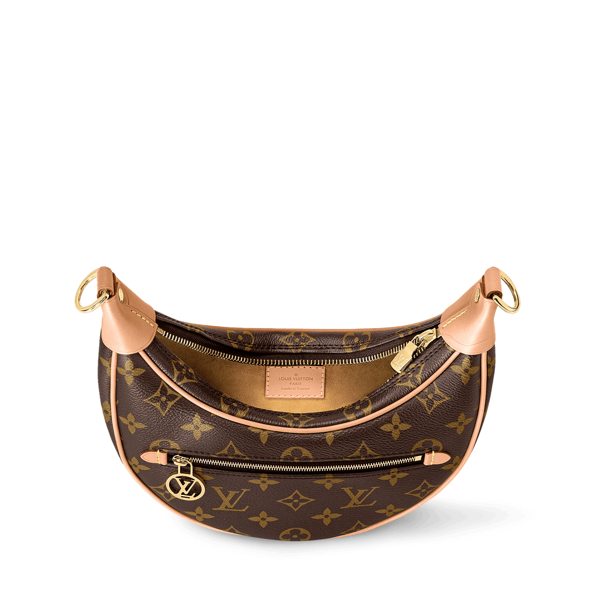 Loop Monogram Coated Canvas Gold-Color Hardware