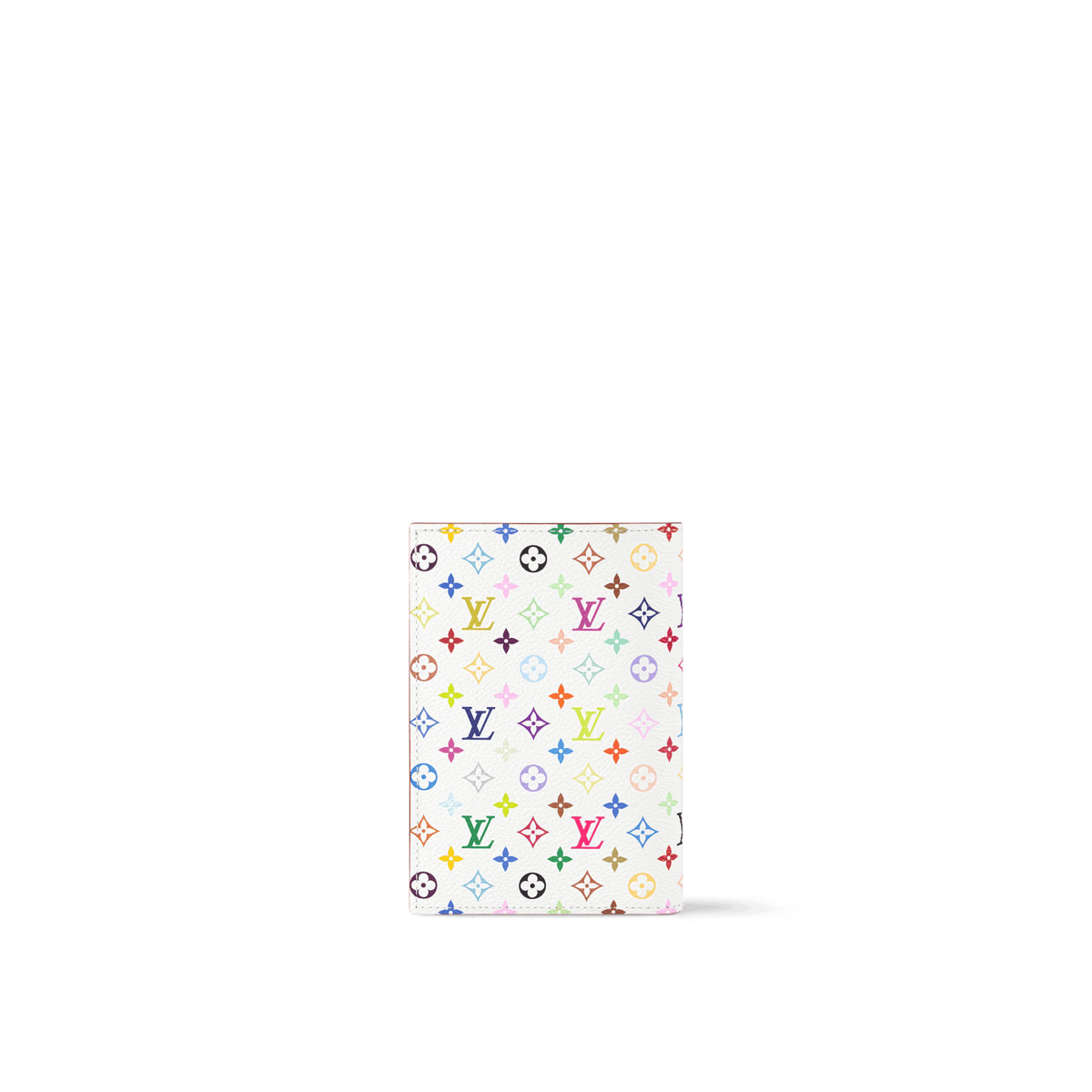 Monogram Canvas Passport Cover Multicolore Blanc M14178