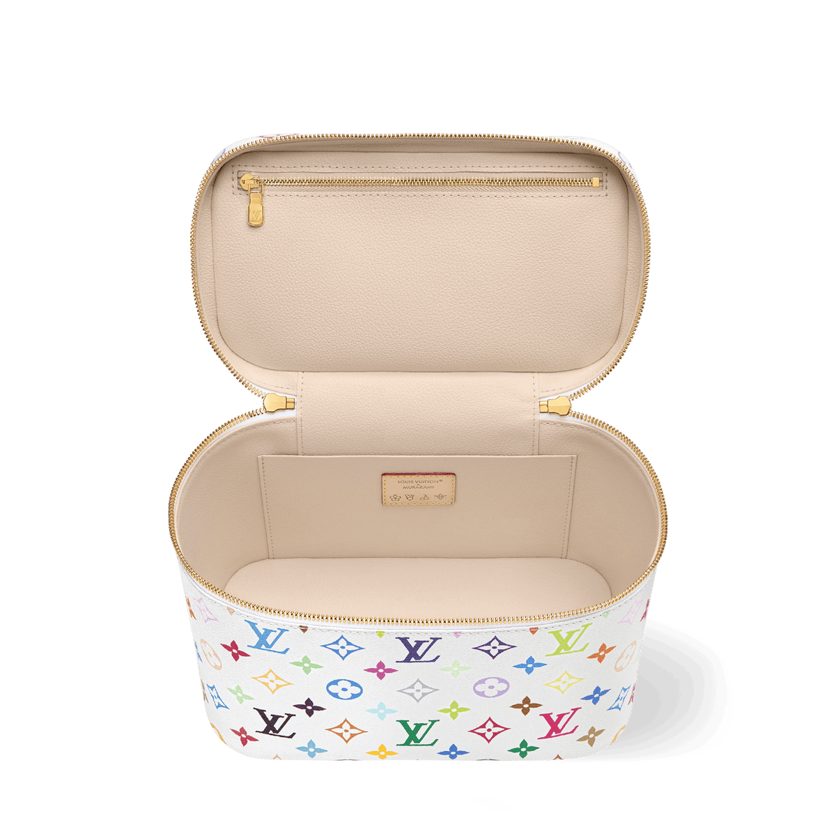 Nice BB Vanity Case Monogram Multicolore Blanc M28340