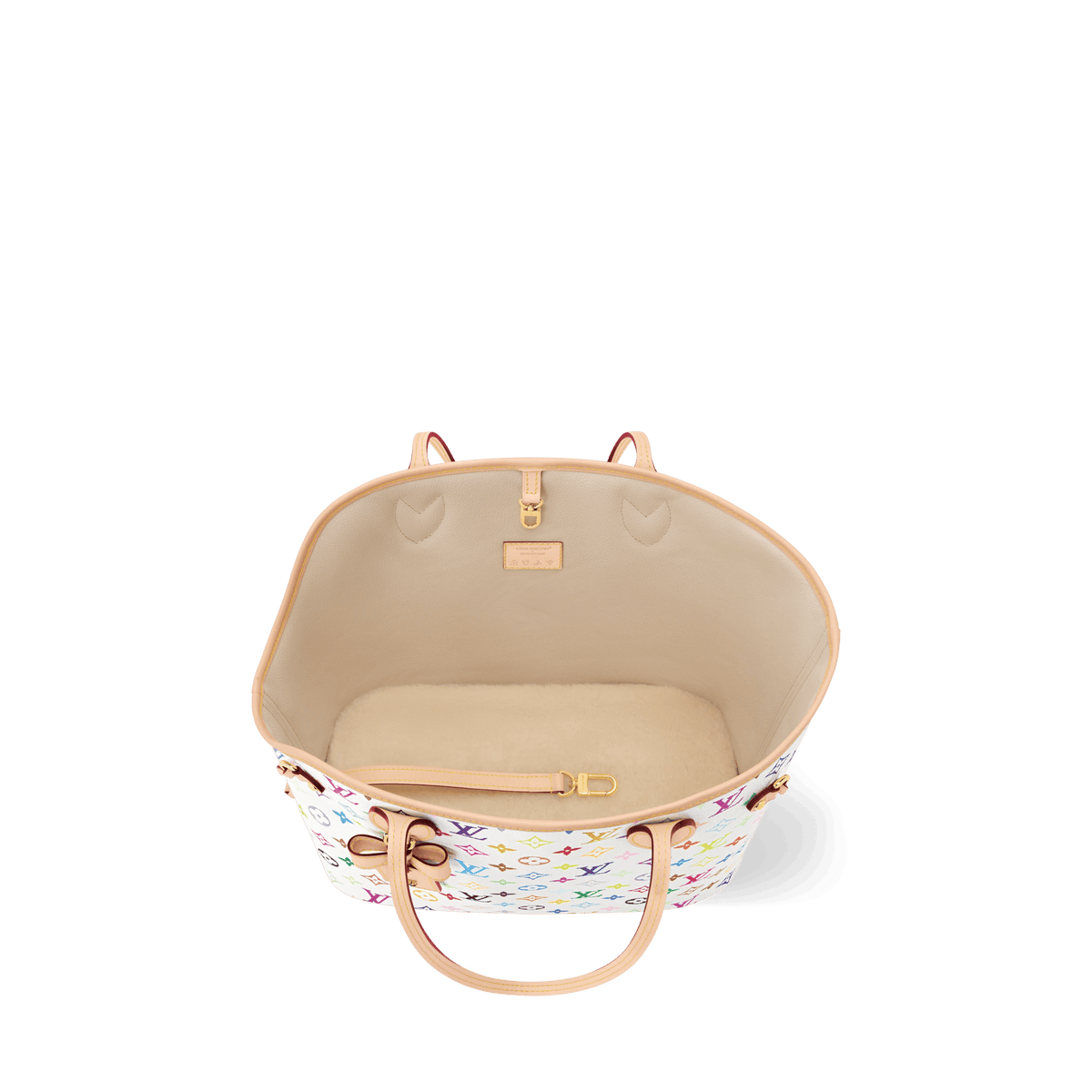 Neverwoof MM Pet Carrier Monogram Multicolore Blanc M27839